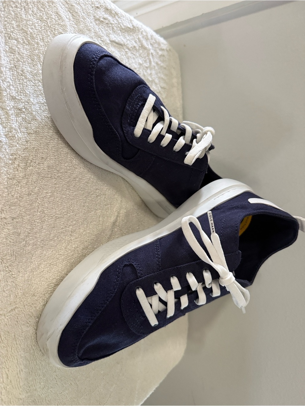 Cole Haan Navy and White Women's Sneakers